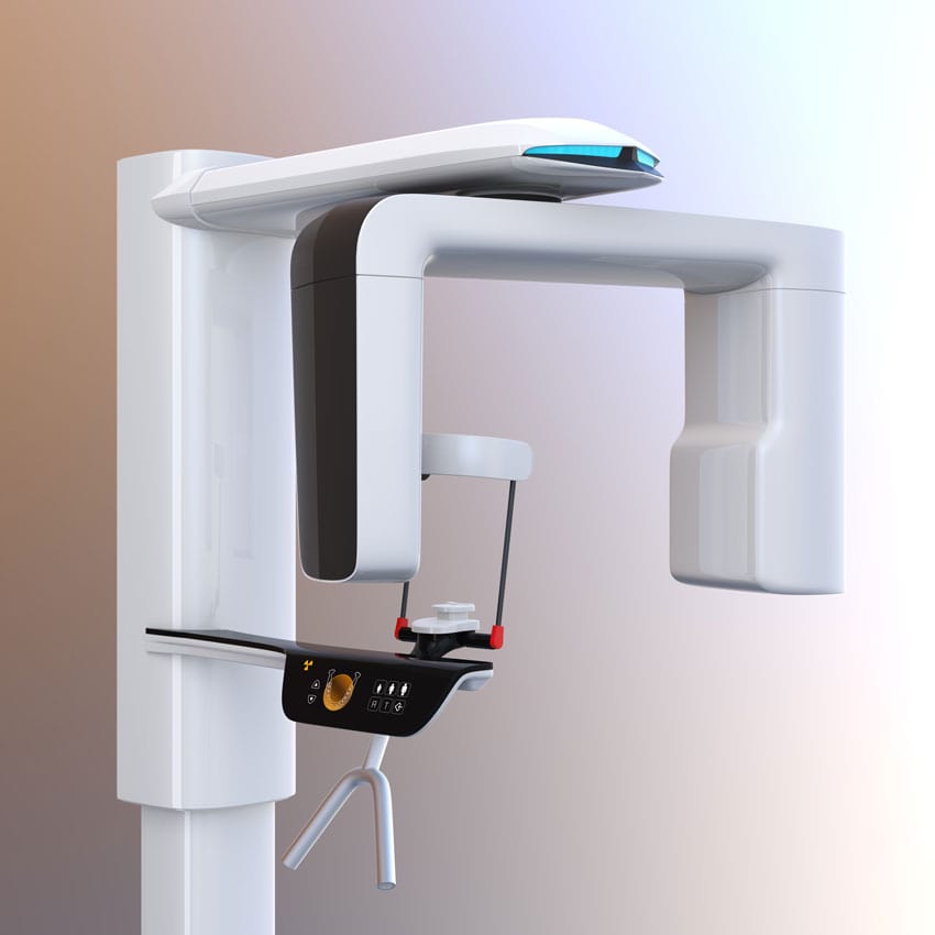 CBCT Scan machine used to help with dental implant procedures